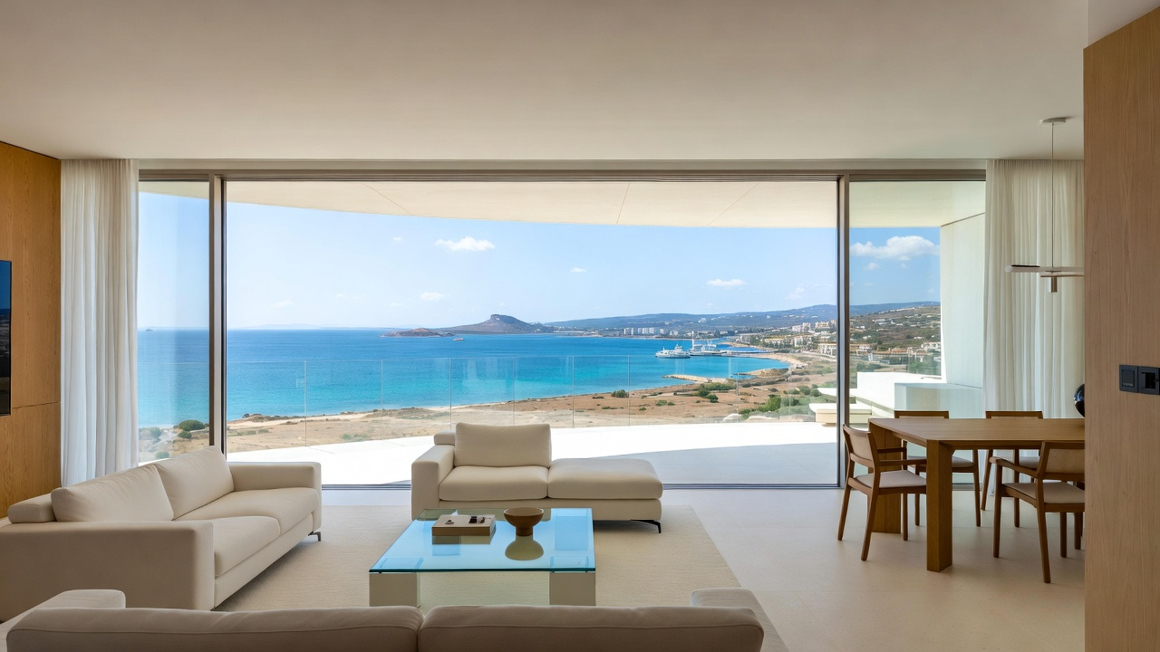 Modern Cyprus home representing renting versus buying property
